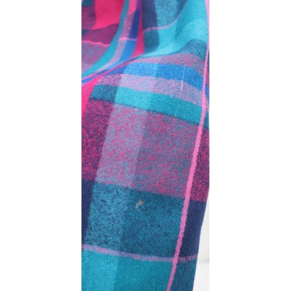 Vintage pendleton women's 10 tweed virgin wool skirt set jacket plaid pleated - Picture 13 of 13